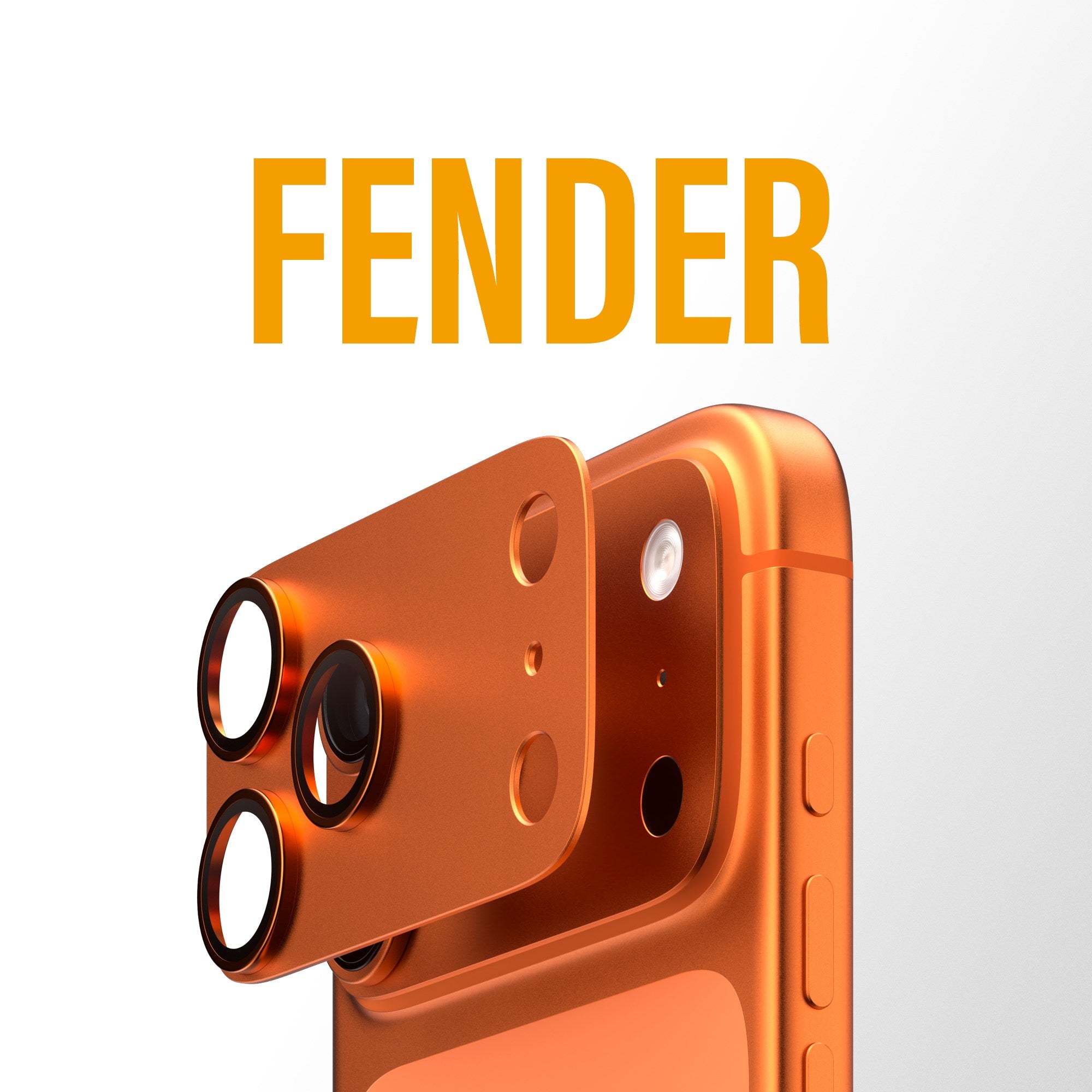PanzerGlass® Fender Camera Protector Cosmic Orange iPhone 17 Pro